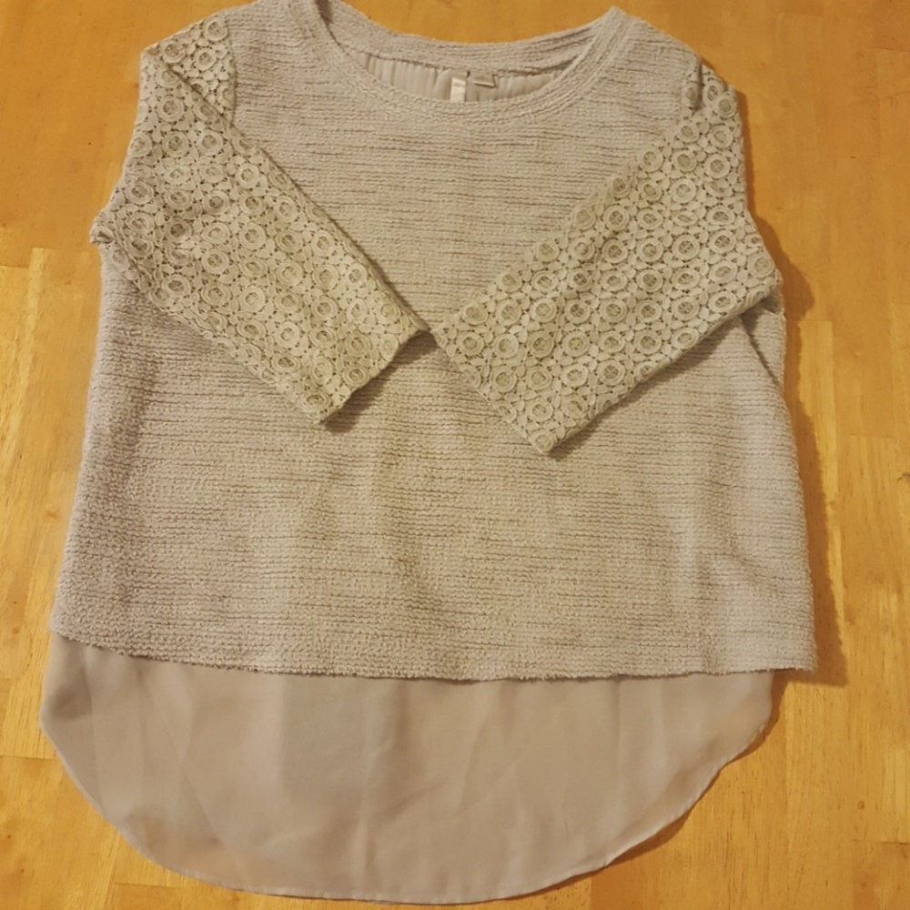 Lauren Conrad Silver Top